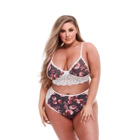 Set di Lingerie Exposed Azzurro 3 Pezzi (L/XL) | Tienda24 - Global Online Shop Tienda24.eu