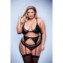 Underwear Set Baci Lingerie Black 3 Pieces (Queen) | Tienda24 - Global Online Shop Tienda24.eu