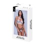 Set di Lingerie Baci Lingerie Strappy Lace Bianco Nero/Bianco 2 Pezzi (S/M) | Tienda24 - Global Online Shop Tienda24.eu