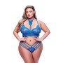 Underwear Set Baci Lingerie Bra & Panty Blue (Queen) | Tienda24 - Global Online Shop Tienda24.eu