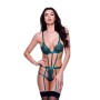 Underwear Set Baci Lingerie Lace Teddy Green (M/L) | Tienda24 - Global Online Shop Tienda24.eu