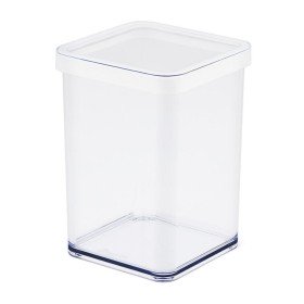 Bucket container Rotho Black Transparent Plastic | Tienda24 Tienda24.eu