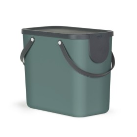 Bucket container Rotho Black Transparent Plastic | Tienda24 Tienda24.eu