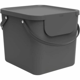 Bucket container Rotho Green Plastic | Tienda24 Tienda24.eu