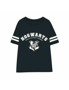 Camiseta de Manga Corta Mujer Harry Potter Gris Gris oscuro | Tienda24 Tienda24.eu