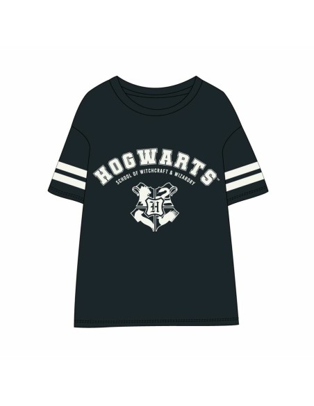 Damen Kurzarm-T-Shirt Harry Potter Dunkelblau | Tienda24 Tienda24.eu