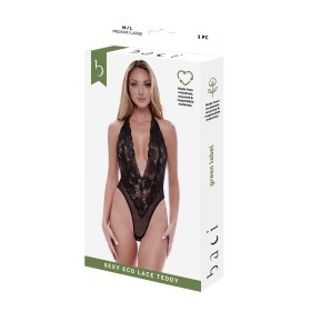 Unterwäsche-Set Baci Lingerie Eco Lace Teddy Schwarz (M/L) von Baci Lingerie, Dessous-Sets - Ref: S9405554, Preis: 28,04 €, R...