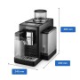 Cafetière superautomatique DeLonghi EXAM 440.55.B Noir Argenté 1450 W 19 bar 250 g | Tienda24 Tienda24.eu