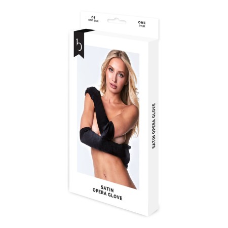 Guantes Baci Lingerie Satin Opera Negro | Tienda24 - Global Online Shop Tienda24.eu