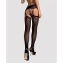 Strümpfe mit Strumpfband Obsessive Garter Stockings Schwarz S/M/L von Obsessive, Strumpfwaren - Ref: M0400738, Preis: 8,94 €,...