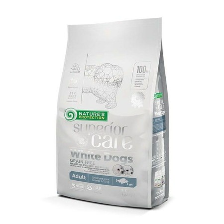 Penso NATURE'S PROTECTION Superior Care White Dogs Peixe 1,5 Kg | Tienda24 Tienda24.eu