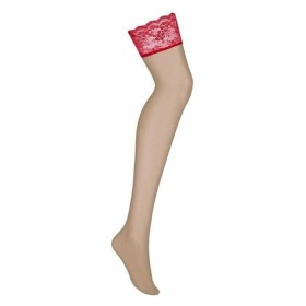 Bas Obsessive Lovica Rouge S/M de Obsessive, Bonneterie - Réf : M0400758, Prix : 8,58 €, Remise : %