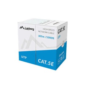 UTP Category 6 Rigid Network Cable LINDY 47279 2 m Blue 1 Unit | Tienda24 Tienda24.eu