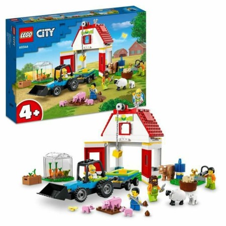 Playset Lego City 60346 Barn and Farm animals | Tienda24 Tienda24.eu