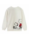 Polar sem Capuz Mulher Snoopy Bege | Tienda24 Tienda24.eu