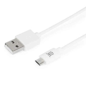 USB-Kabel auf micro-USB Maillon Technologique 1 m Weiß (1 m)