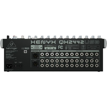 Mesa de Mezclas Behringer QX2442USB | Tienda24 Tienda24.eu