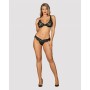 Conjunto de Lingerie Obsessive Luvae Preto L/XL | Tienda24 - Global Online Shop Tienda24.eu