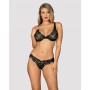 Conjunto de Lingerie Obsessive Luvae Preto L/XL | Tienda24 - Global Online Shop Tienda24.eu