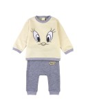 Survêtement Enfant Looney Tunes Jaune | Tienda24 Tienda24.eu