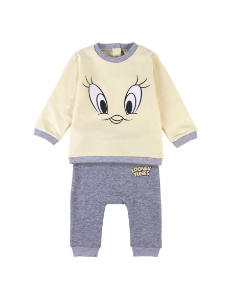 Survêtement Enfant Looney Tunes Jaune | Tienda24 Tienda24.eu