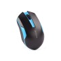 Wireless Mouse A4 Tech G3-200N Black/Blue 1000 dpi | Tienda24 Tienda24.eu