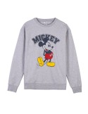 Polar sem Capuz Unissexo Mickey Mouse Cinzento | Tienda24 Tienda24.eu