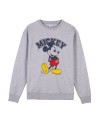 Polar sem Capuz Unissexo Mickey Mouse Cinzento | Tienda24 Tienda24.eu