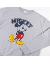 Polar sem Capuz Unissexo Mickey Mouse Cinzento | Tienda24 Tienda24.eu