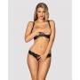 Conjunto de Lingerie Obsessive Luvae Preto L/XL | Tienda24 - Global Online Shop Tienda24.eu