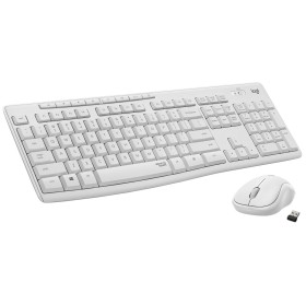 Tastatur mit Maus Dell KM3322W Qwerty US Schwarz QWERTY | Tienda24 Tienda24.eu