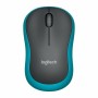 Mouse Logitech LGT-M185B Schwarz Schwarzweiß 1000 dpi | Tienda24 Tienda24.eu