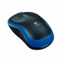 Mouse Logitech LGT-M185B Black Monochrome 1000 dpi | Tienda24 Tienda24.eu