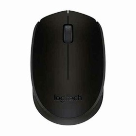 Mouse senza Fili Logitech B170 1000 dpi Nero Monocromatica