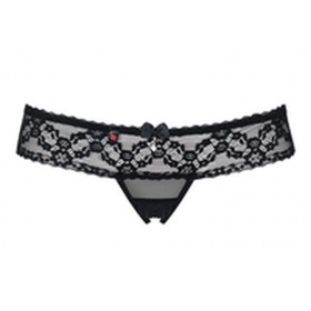 Tanga Obsessive 837-THC-1 Nero S/M di Obsessive, Slip e culotte - Rif: M0400823, Prezzo: 8,58 €, Sconto: %