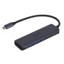 Hub USB Unitek H1107Q Noir | Tienda24 Tienda24.eu