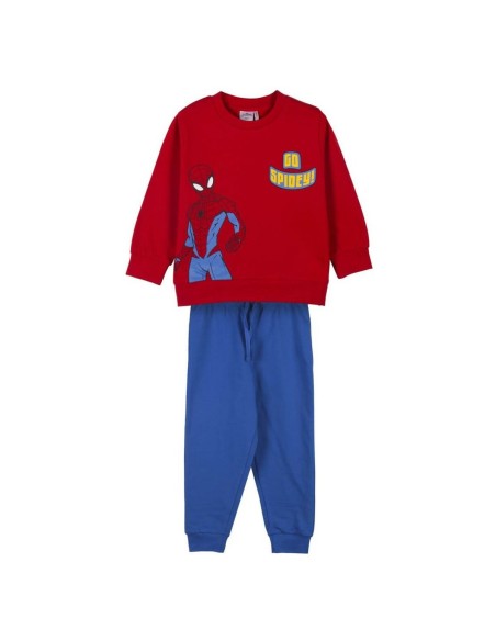 Chándal Infantil Spider-Man Rojo | Tienda24 Tienda24.eu