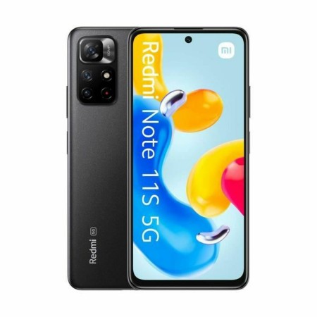 Smartphone Xiaomi Note 11S 5G 6,6" 5G 2400 x 1800 px 6,6" Mediatek Dimensity 810 4 GB RAM 128 GB Negro 128 GB | Tienda24 Tienda24.eu