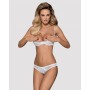 Ensemble de Lingerie en Dentelle Obsessive Alabastra Blanc S/M | Tienda24 - Global Online Shop Tienda24.eu