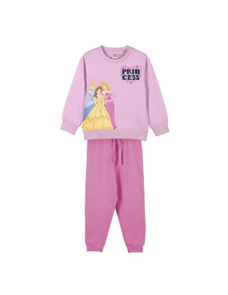 Chándal Infantil Disney Princess Rosa claro | Tienda24 Tienda24.eu