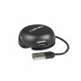 Hub USB Natec Bumblebee Negro (1 unidad) | Tienda24 Tienda24.eu