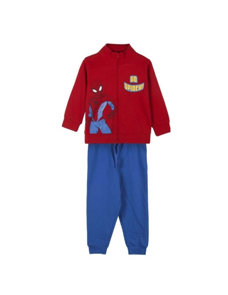 Children’s Tracksuit Spider-Man Red | Tienda24 Tienda24.eu