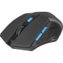 Schnurlose Mouse Defender ACCURA MM-275 Schwarz Schwarz/Blau | Tienda24 Tienda24.eu