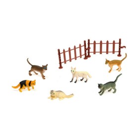 animais Gatos Conjunto 20 x 19 cm