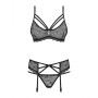 Set di Lingerie Obsessive 818-SEG-1 Nero S/M | Tienda24 - Global Online Shop Tienda24.eu