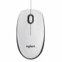 Optical mouse Logitech 910-003360 800 dpi White Monochrome (1 Unit) | Tienda24 Tienda24.eu