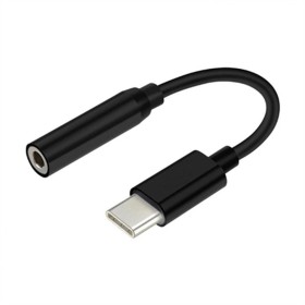 Adaptador USB-C a Jack 3.5 mm Aisens A109-0348 Negro 15 cm (1 unidad) de Aisens, Cables USB - Ref: S9900246, Precio: 8,78 €, ...