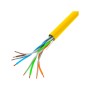 UTP Category 6 Rigid Network Cable Lanberg LCU5-10CC-0305-Y Yellow 305 m | Tienda24 Tienda24.eu