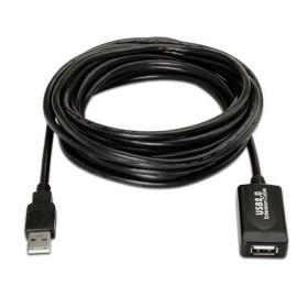 Cable USB 2.0 Aisens A101-0019 Negro 10 m de Aisens, Cables USB - Ref: S9900325, Precio: 11,12 €, Descuento: %