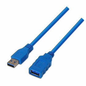 Câble Rallonge à USB Aisens A105-0046 Bleu 2 m (1 Unité) de Aisens, Câbles USB - Réf : S9900348, Prix : 3,98 €, Remise : %